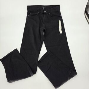 Banana Republic Travel Jean Slim Fit Mens 32x32 Black Charcoal Stretch NWOT